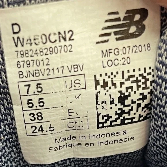 New Balance 460v2 Techride Navy Running Shoes W460CN2 Women's Sz 7.5 - Picture 9 of 10